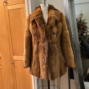 Vintage fur coat/ real fur